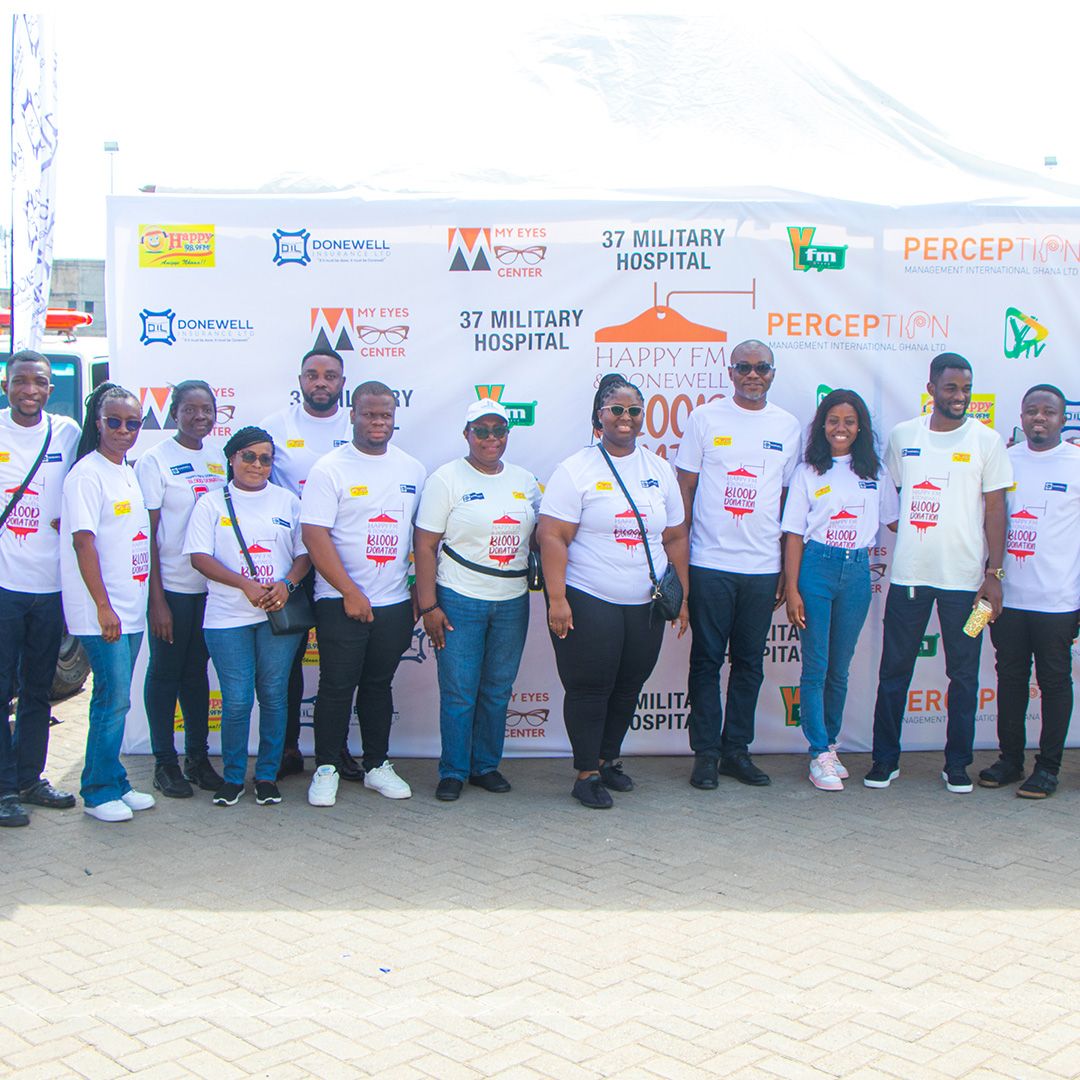 Donewell Insurance LTD. & Happy98.9FM Hold Successful Blood Donation Drive image